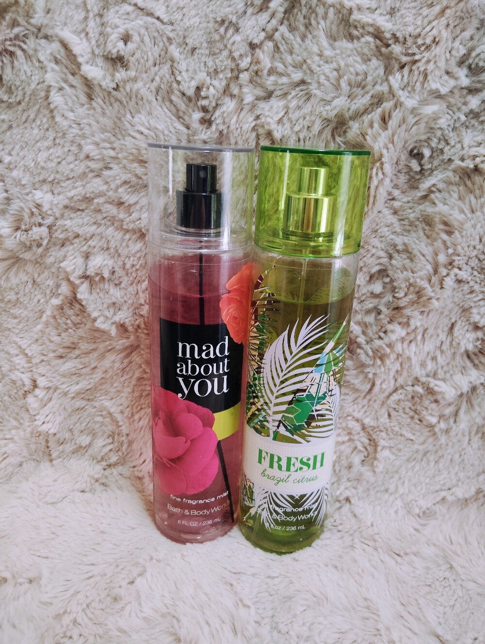 BUNDLE OF 2!! Bath & Body Works 'Mad About You' & Fresh Brazil Citrus (85% Full)